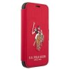 US Polo USFLBKP12LPUGFLRE iPhone 12 ProMax 6,7 czerwony/red book Polo Embroidery Collection